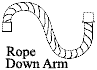 Rope Down Arm